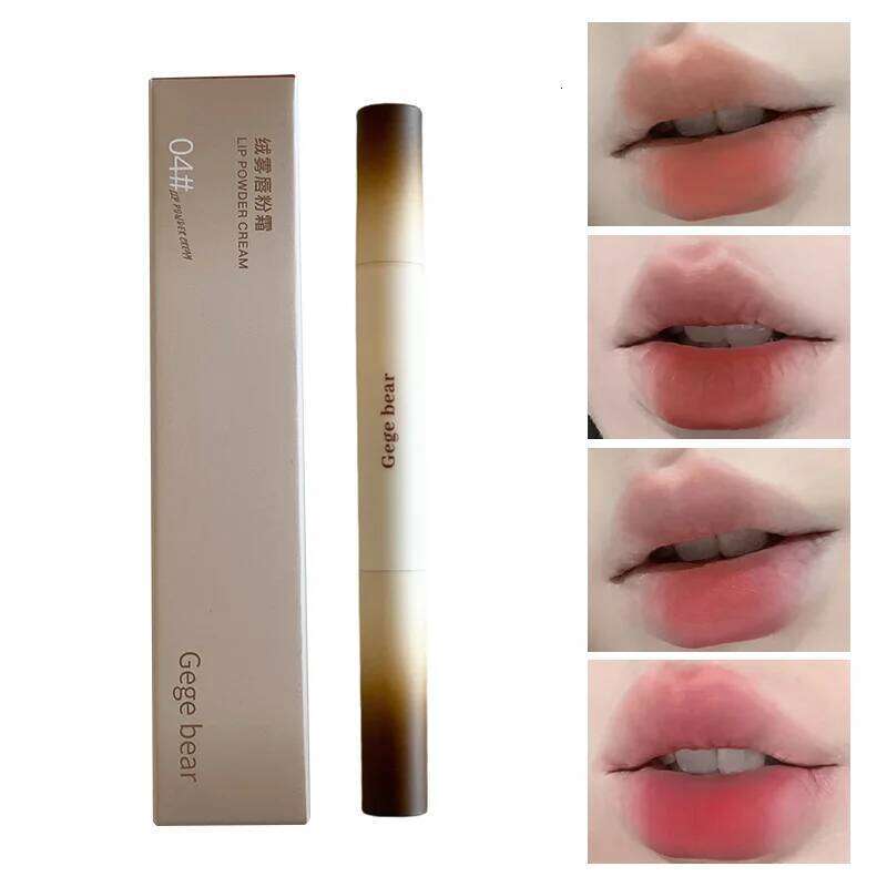 Gege Bear Matte Lip Powder Cream Soft Velvet Finish, Natural-Looking and Skin-Tone Enhancing, Long-Lasting, W260311