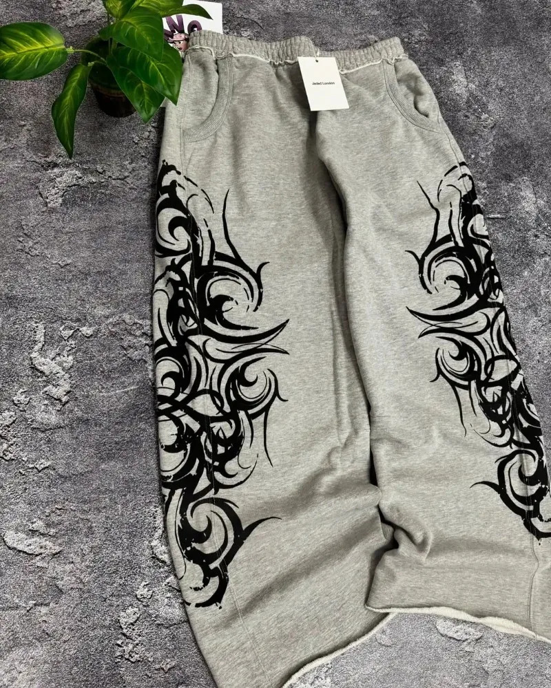 Harajuku Fashion Striped Sweatpants Men Women Loose Trend Pants Retro Casual Comfortable Durable Training Outdoor Running Pants 260311