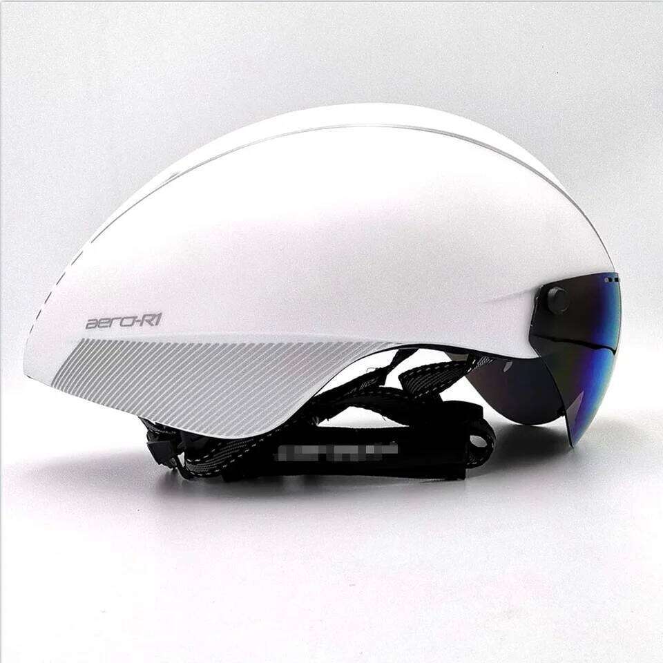 YUMAJ New Aero TT Road Bicycle Goggles Racing Sports Safety in-mold Bike Cycling Goggle Helmet 26W0312