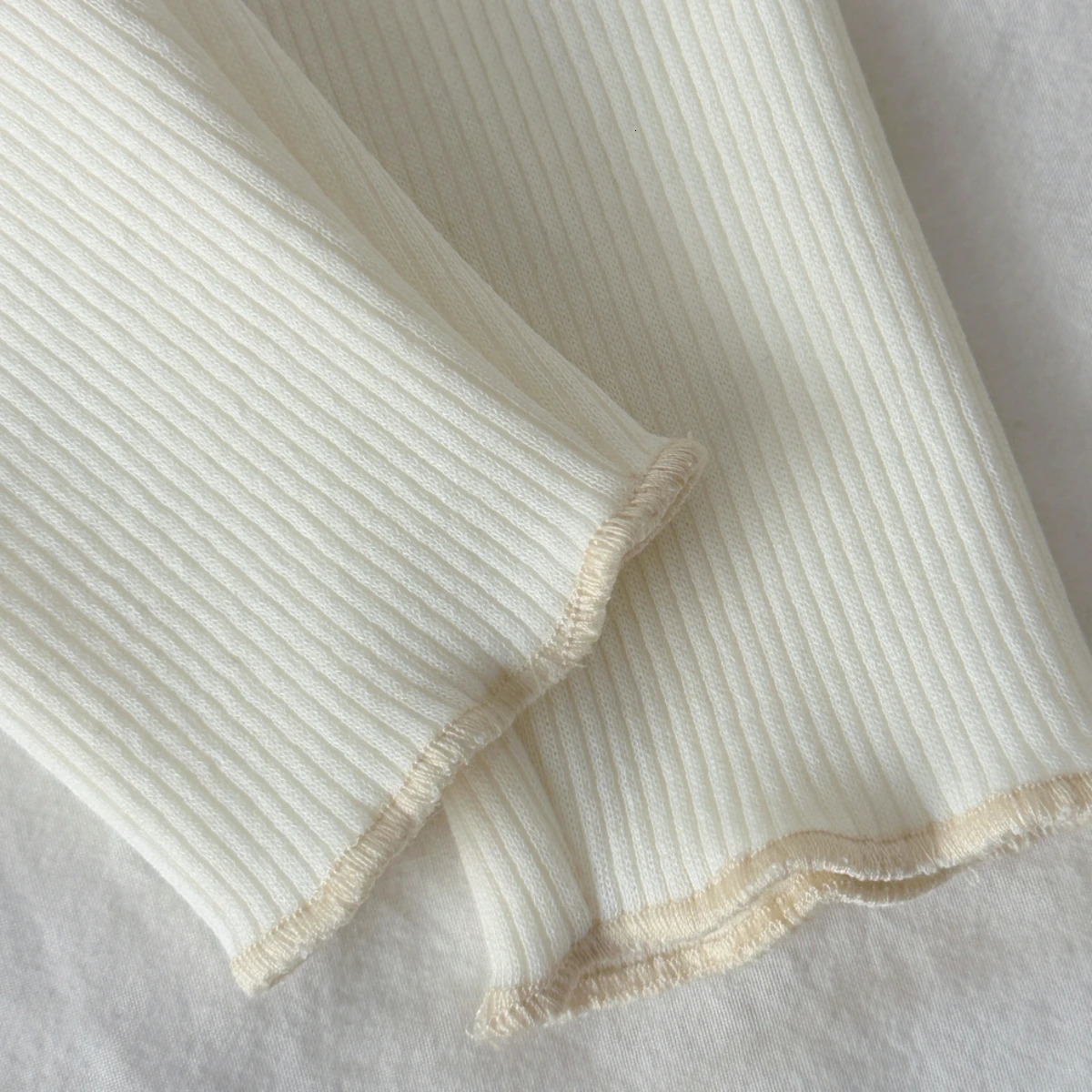 Cotton Baby Girl Clothing Bow Decoration Lace Hem Sweatshirt Elastic Waistband Pants Clothes Fall Outfits for bo 260311