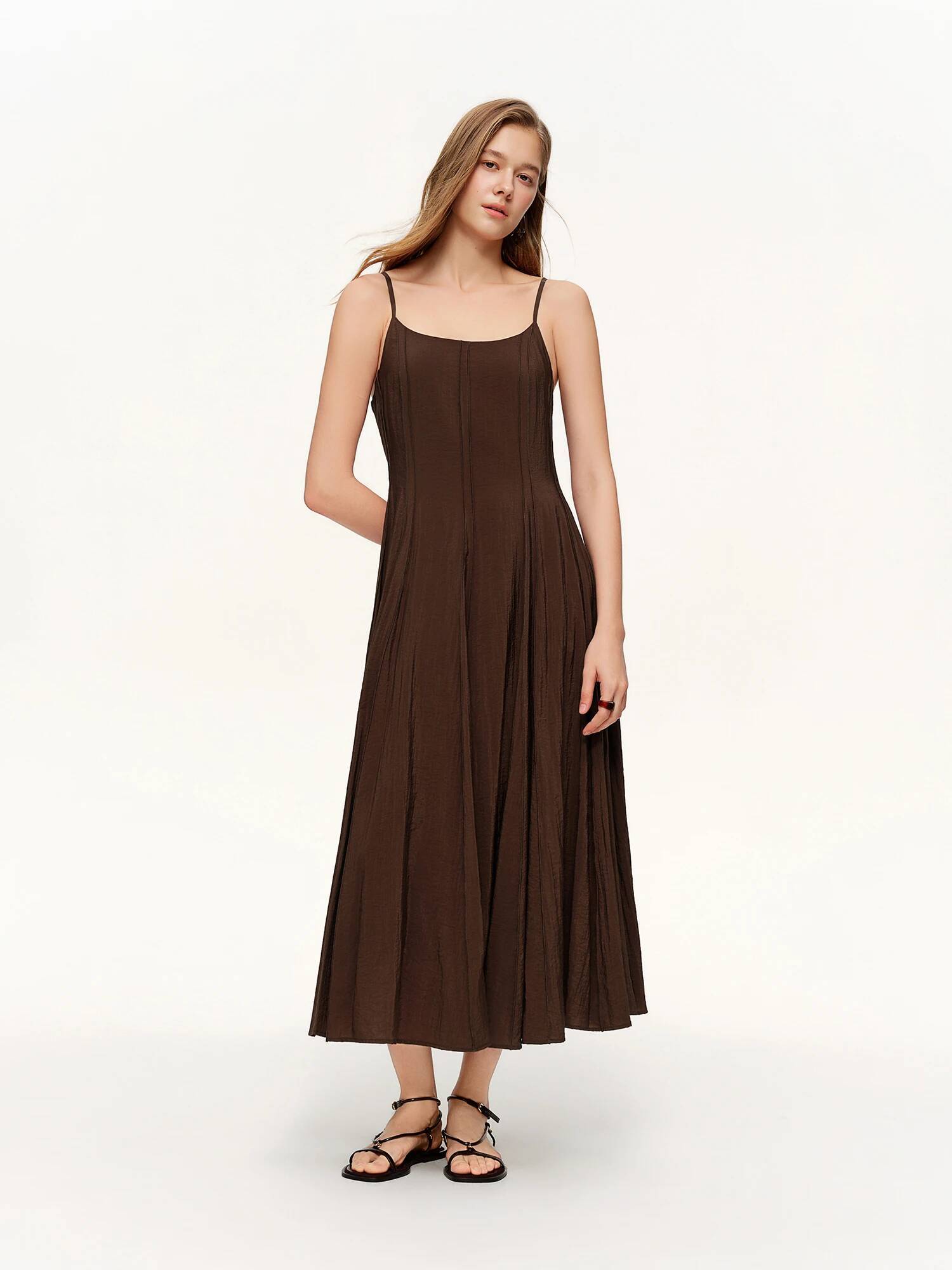 DUSHU Women's Tailored Seamless Construction 3D Assembled Strapless Dress Spring 2026 New Arrival Fitted Slim-Figuring Dresses