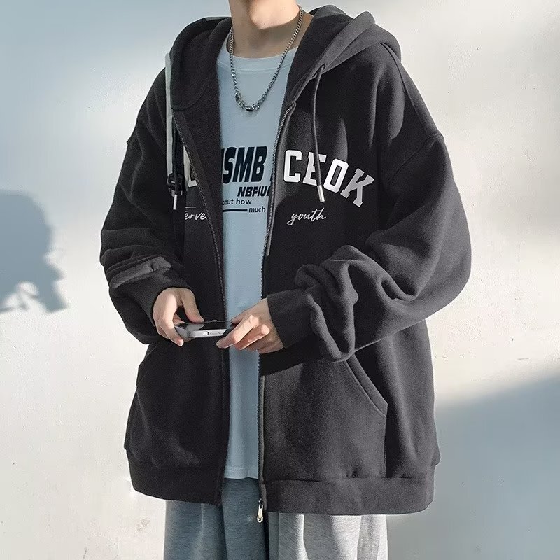 Style Trendy Brand Men's Jacket Spring Designer Hoodie Autumn New Sports Hooded Cardigan Sweatshirt Men's Clothing Jacket