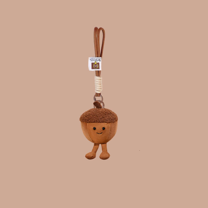 Creative Vegetable Funny Expression Onion Ginger Garlic Fruit Plant Plush Pendant Keychain Claw Machine Doll Wholesale