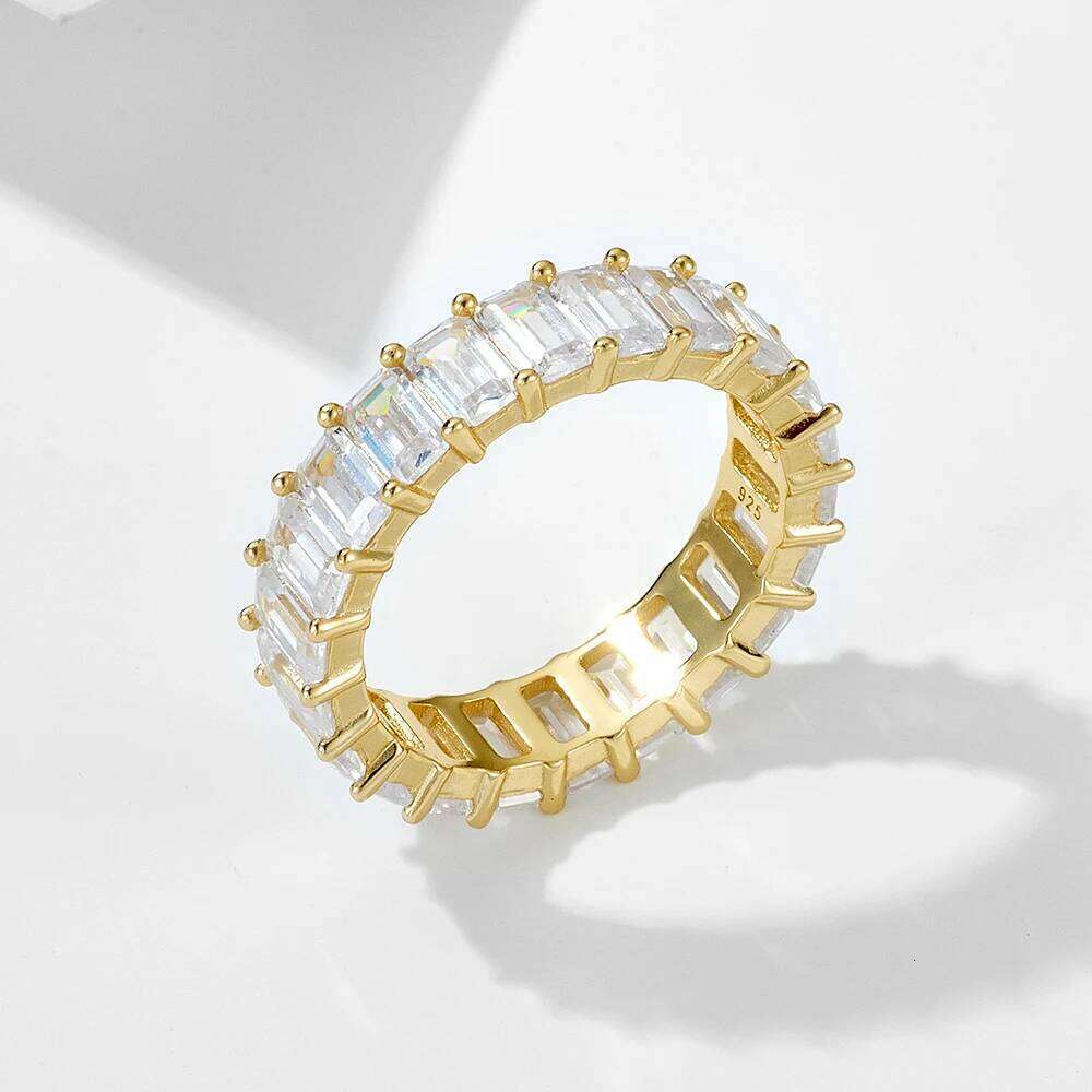 Dainty Fashion Handmade Cute S925 Sterling Silver Cubic Color Zircon Rings for Girl Jewelry H260312