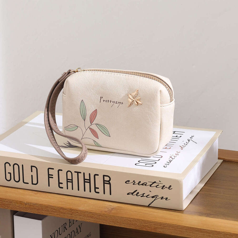 Luxury fashion wallet Short Women S Coin Purse New Korean Version PU Printed Handbag Wallet With Zipper For Cards Keys And Documents