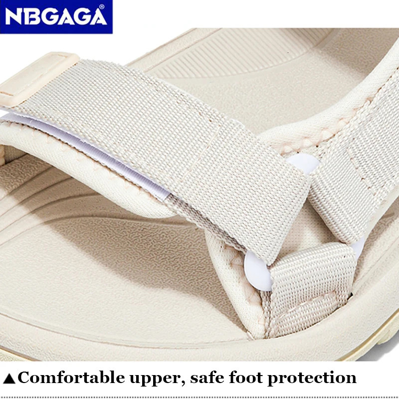Classic Summer Flat Womens Sandals Simple Beach Outdoor Casual Sport Shoes 260306