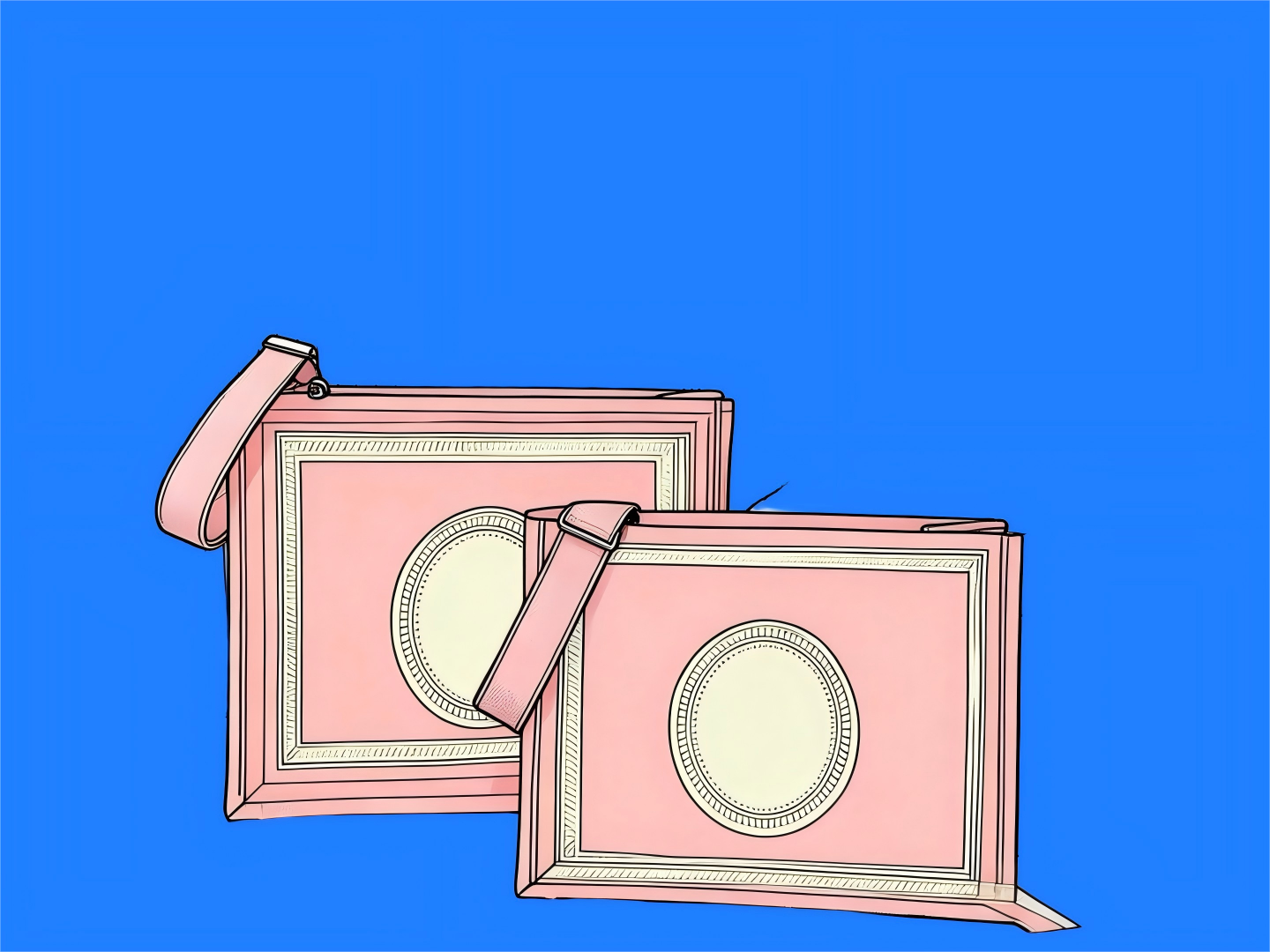 master quality exquisitely illustrated designer handbags fine leather clutches crafted by expert artisans