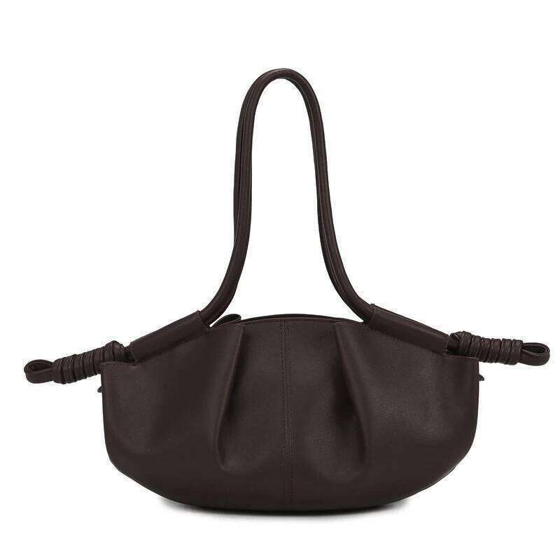 Women's Handbag High-End Korean Style Designer Pleated Cloud Shoulder Crossbody Ladies Textured Commuter Messenger Bag WONST