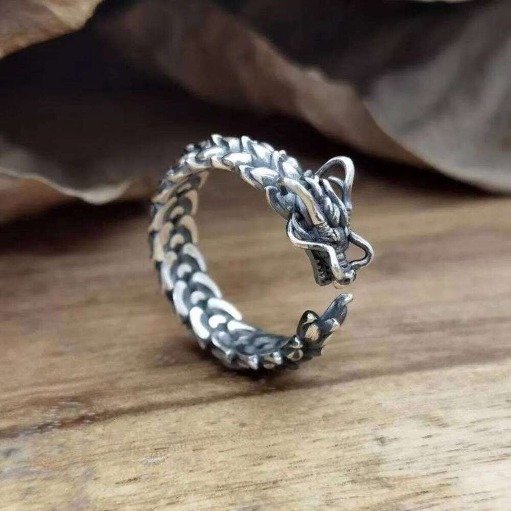 Adjustable Centipede Ring, Stainless Steel Punk Jewelry for Women Men, Comfort Fit Daily Wear Gift Idea H260312