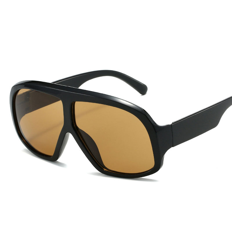 Retro Toad Sunglasses for Women, European and American Ins, Large Frame Street Photography, High End, Internet Celebrity Sunscreen, Personalized Fashi