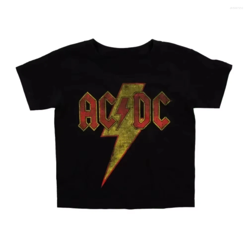 Men's T Shirts And Women's Pure Cotton T-shirts Of 2026 By Acdc Band Are Comfortable High Quality A Must-have For The Festival