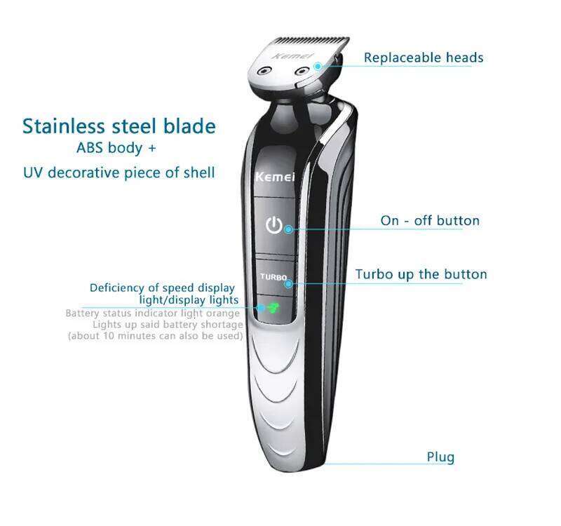 Salon Clipper Barber Shop Professional Hair Trimmer Cutter Rechargeable Electric Beard Shaver Shaving Machine Razor C260312