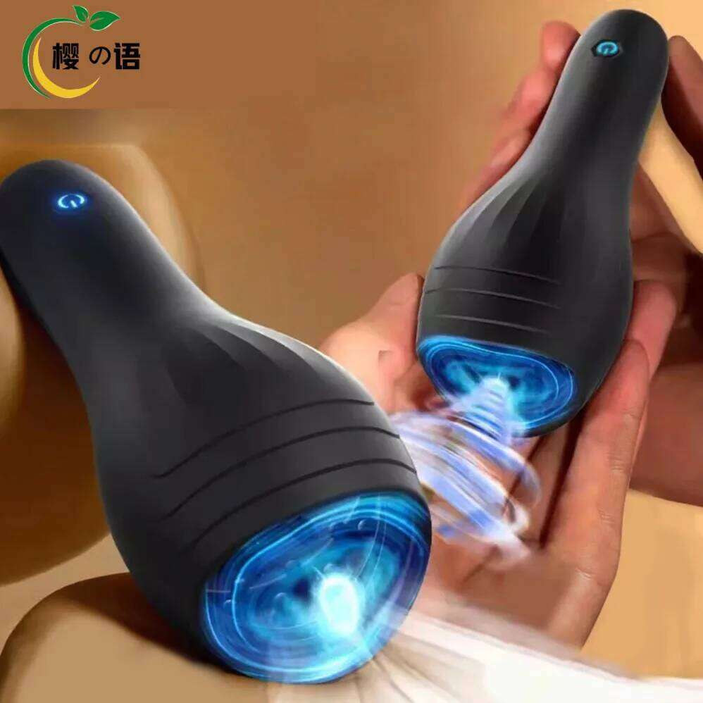 Male Tongue Licking Glans Vibrator Penis Masturbator Blowjob Orgasm Masturbation Massager Endurance Trainning Sex Toys for Men Z260311