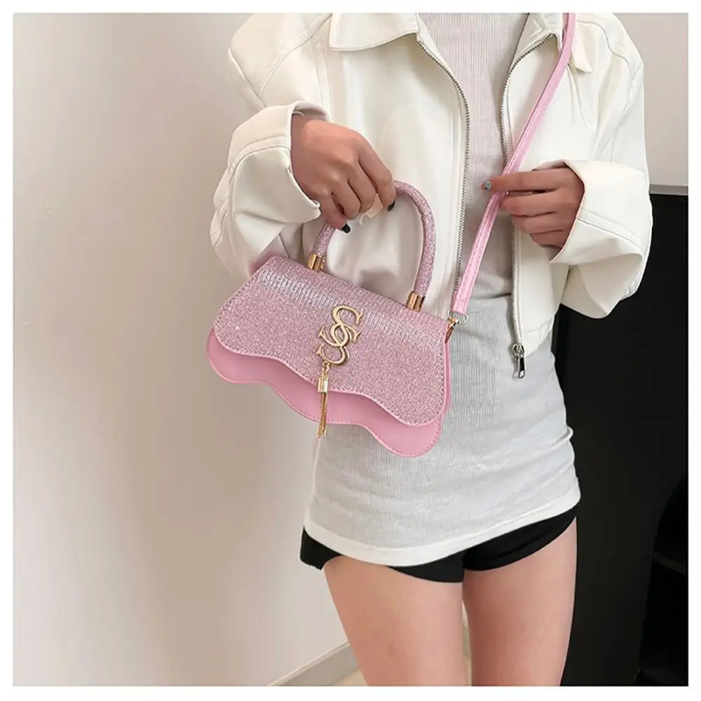 PU Evening Bags Elegant Chain Banquet Bag Clutch Handbag Women 260227