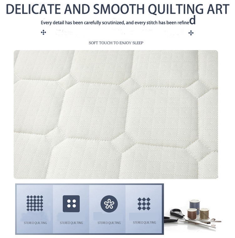 Foam Mattress Student Dormitory Hotel Bedroom Zero Pressure Soft Cushion 50mm Thick Knitted Cotton High Density Bedding