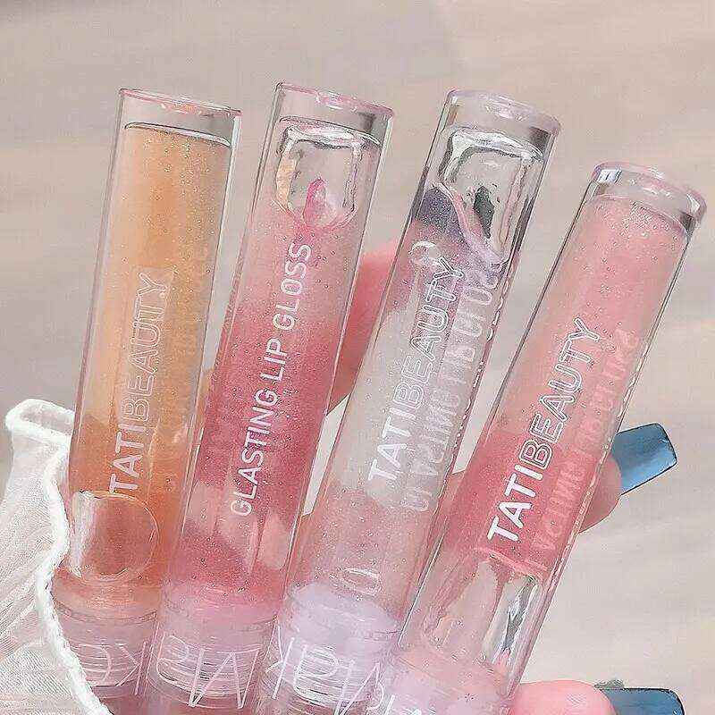 Oil Uuny Transparent Water Honey Female Moisturizing Glaze Mirror Toot Glass Lip Gloss Student W260311