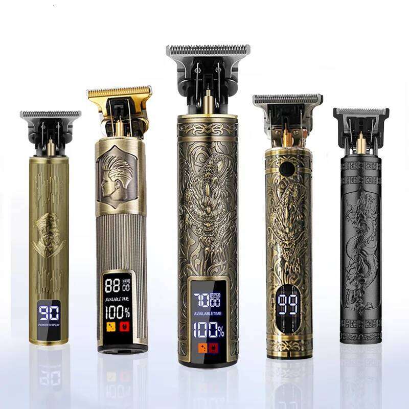 New! T9 Electric Hair Trimmer/Accessories USB Professional Shaver | 0mm Bald Fade Cutting Machine Portable for Men Home Haircut C260312