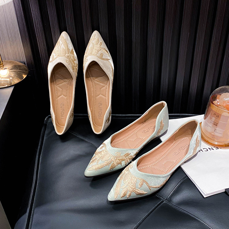 STAOXINDIKE Fashion Designer Heel Wedge Heel Leather White Black Open Formal Narrow True to Size Budget Affordable Heeled Shoes Pumps