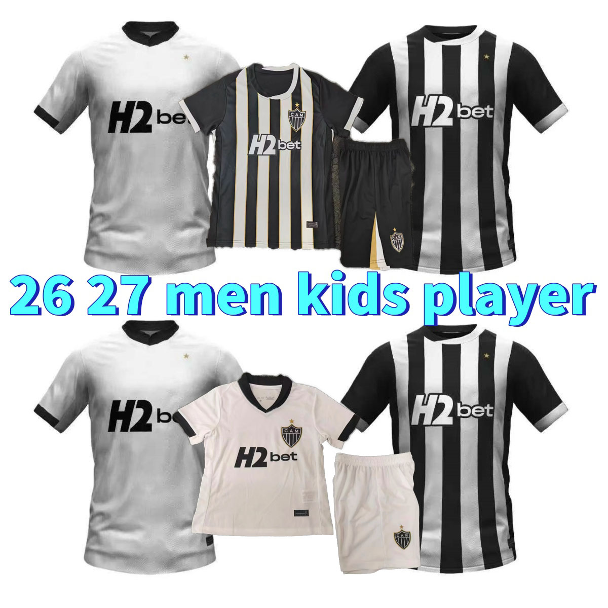 2026 2027 Atletico Mineiro Home soccer jersey 26 27 VARGAS EVERSON ZARACHO BERNARD 113 special edition Shirt PAULINHO ALONSO LYANCO G.SCARPA G.ARANA Football uniform
