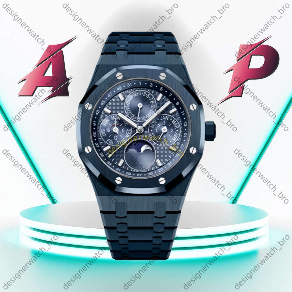 AAA Mens Audemare Pidguet Watch Skeleton Watch Apwatches Luxury Watch Designer Audemarely Watch Man Watch Woman Top Quality Quartz Mechanical Automatic Watch 4d7