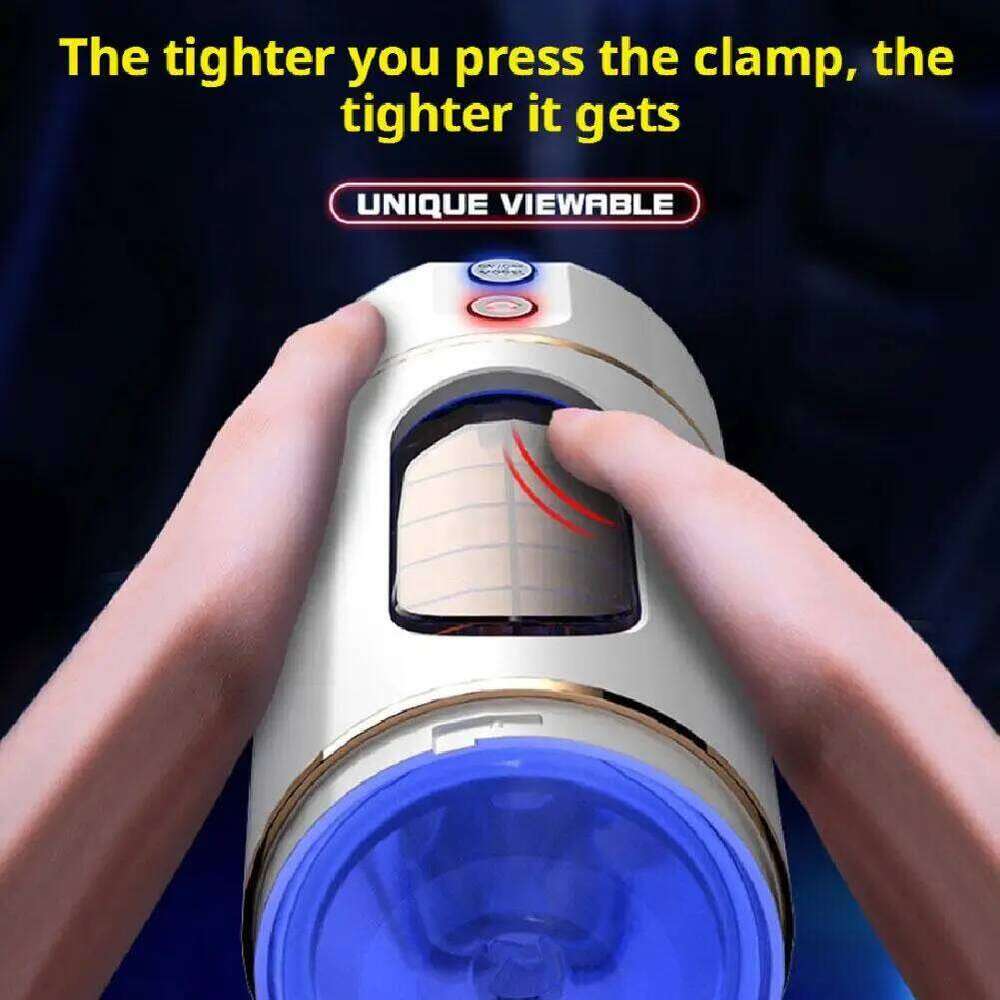 Vibrating Male Masturbator Sex Toys for Men, Automatic Realistic Textured Pocket Pussy Mens Stroker Blowjob Machine Masturbators Z260312