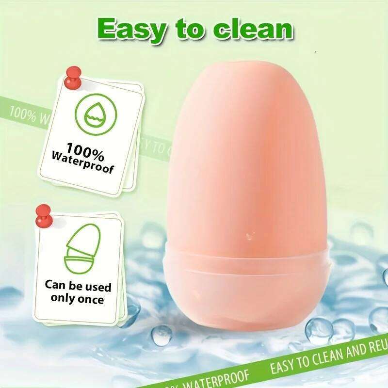 Masturbation eggs, a must-have for traveling and sending friends in the dormitory, realistic vaginal soft glue masturbation cup Z260312