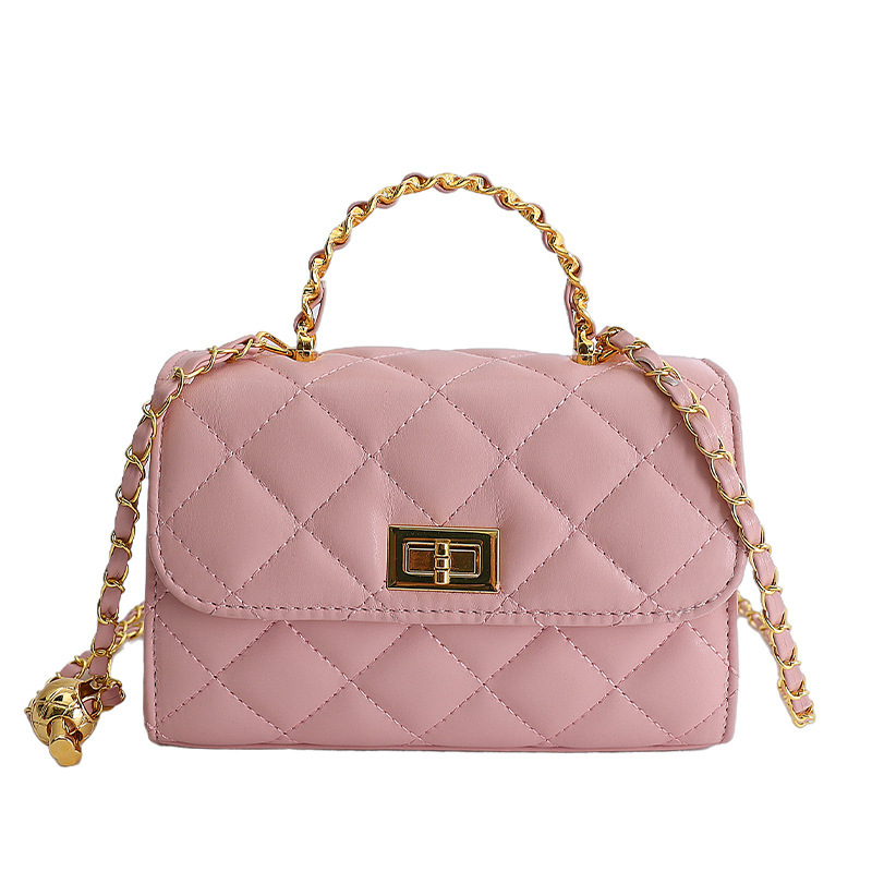 Elegant Quilted Handbag New Multi functional Shoulder Bag Commuter Small Square Bag Crossbody Bag Quilted Chain Bag Designer Bag