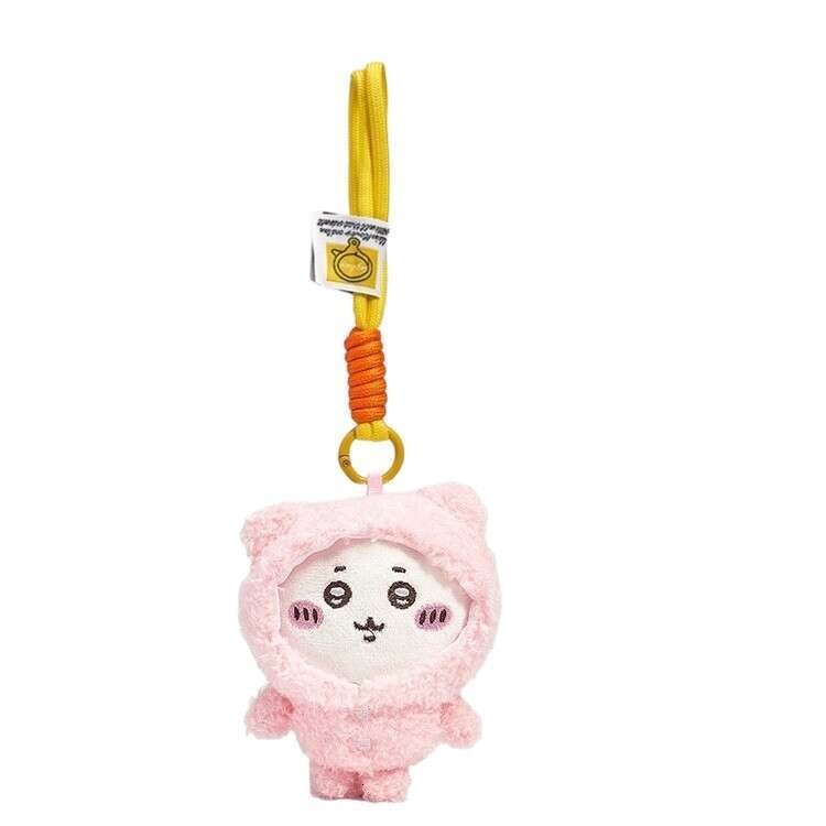 Xiaoba Usachi Internet Celebrity Cute Adorable Little Bunny Pendant Keychain Bag Charm Plush Doll Toy