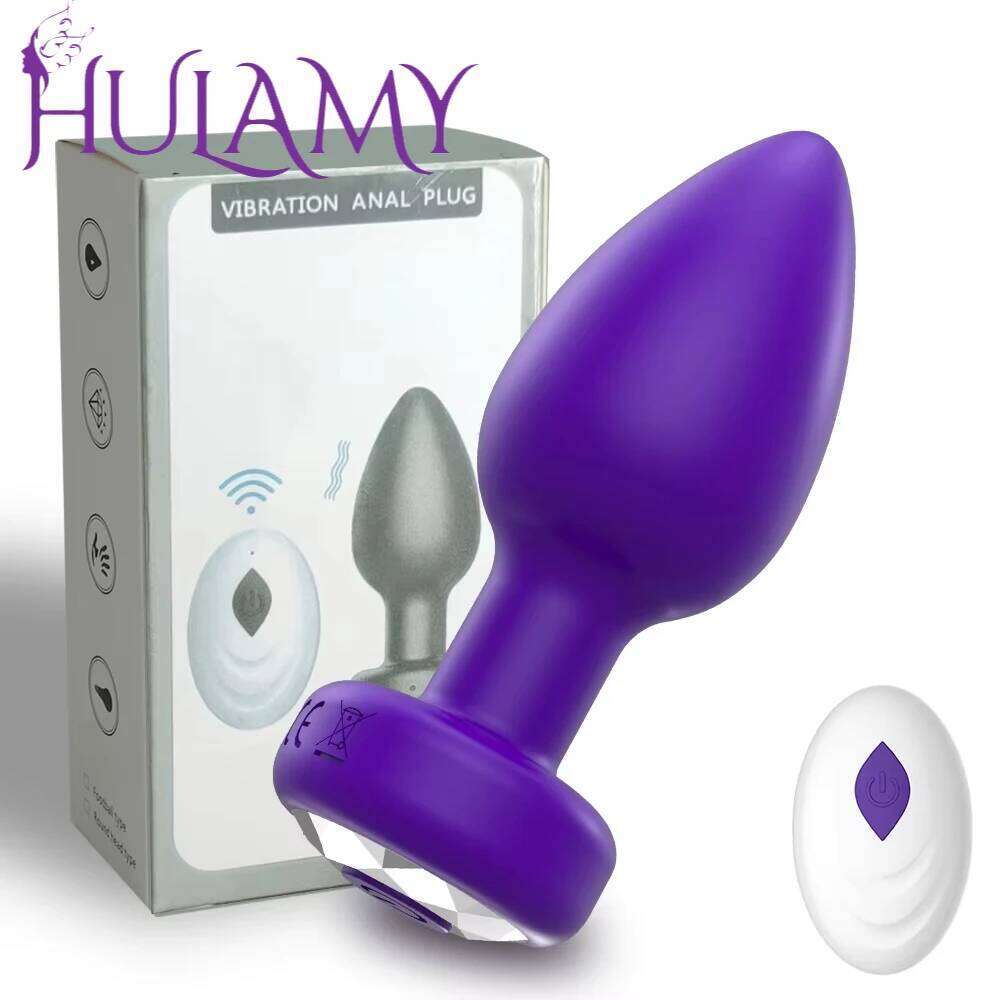 Anal Vibrator Wireless Remote Control Butt Plug Prostate Massager Female Vagina Masturbator for Adult Sex Toys Women Men Gay Z260311