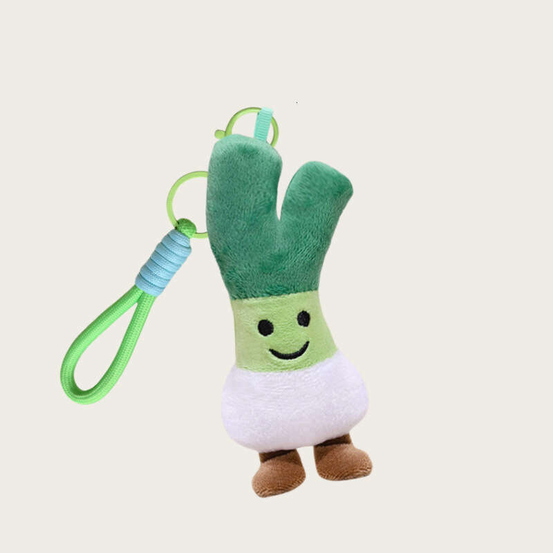 Vegetable Funny Expressions Onion Ginger Garlic Fruit Series Plush Pendants Keychains Doll Machine Toys Wholesale Strawberry Bear