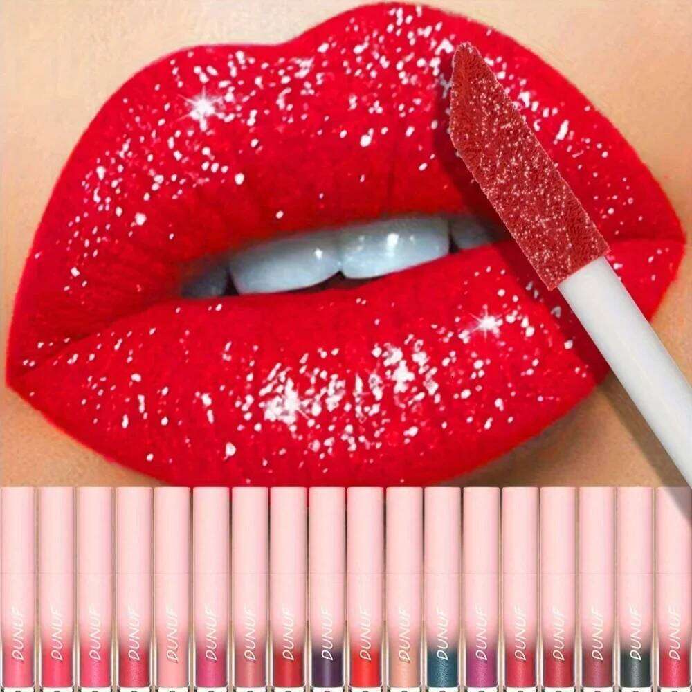 1pcs Pearlescent Lipstick - Waterproof Long-Lasting Lip Gloss Easy to Paint Exquisite Gift Stage Daily Makeup Universal W260311
