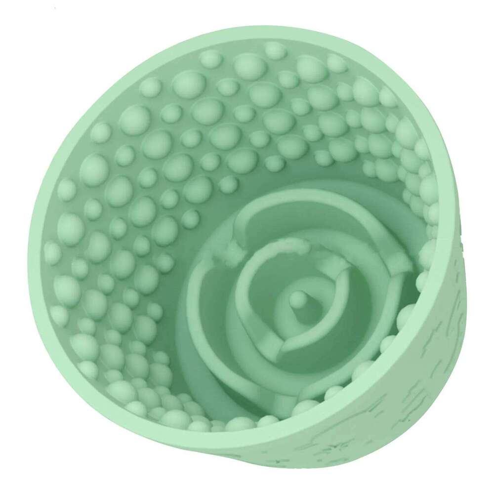Lick Bowl, Anxiety Dog Licking Mat Freezer Treat Dispenser, Non-Slip Anti-Choking Silicone Slow Feeder Bowl for Dogs 26Y0312
