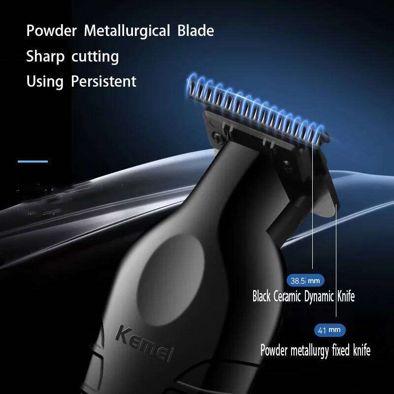 Kemei Zero Professional Beard Trimmer For Men Electric Clipper Rechargeable Hair Cutting Machine Barber Shop C260312