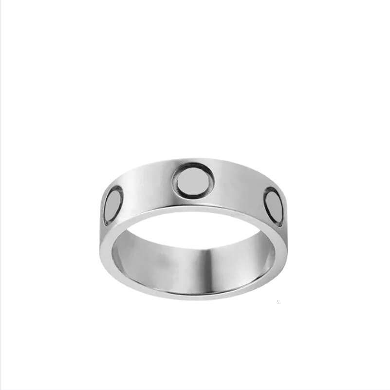 Screw Design Couple Rings Titanium Steel Luxury Wedding Band Jewelry rings for women and Her Silver Gold Rose Gold Gift ring