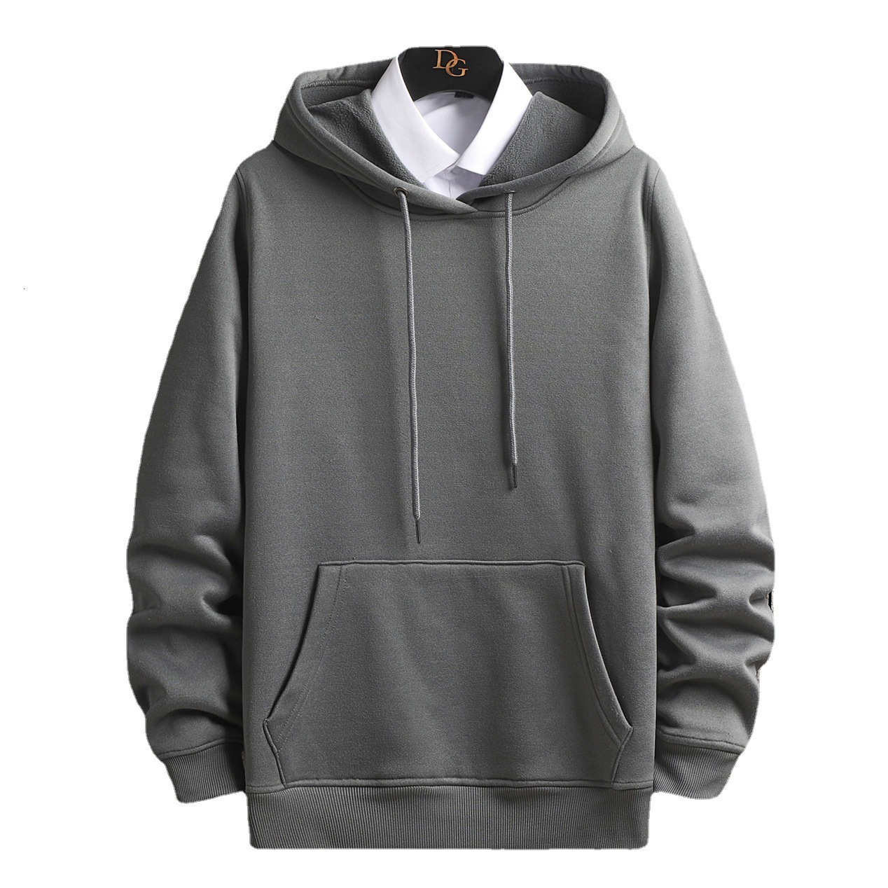 Cotton Designer Hoodie Hooded Sweatshirt Spring And Autumn Style Unisex Round Neck Color Top Team Building Cultural Promotional Shirt Printed And Embr