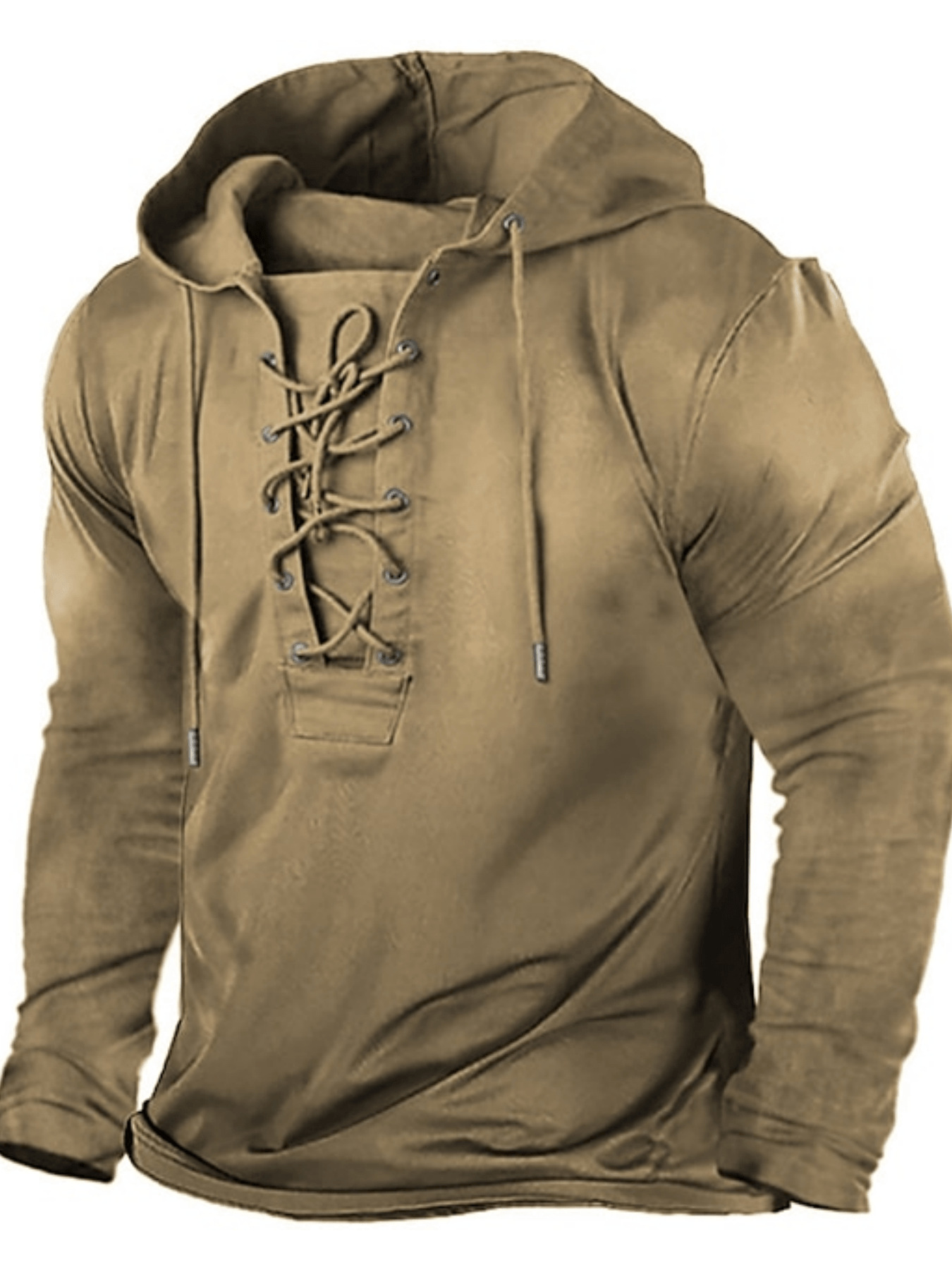 Street Trend Retro Character Men's Retro Tie Dye Compass Print Hoodie Long Sleeve Hooded Sweatshirt Outdoor Streetwear Vintage Y2K