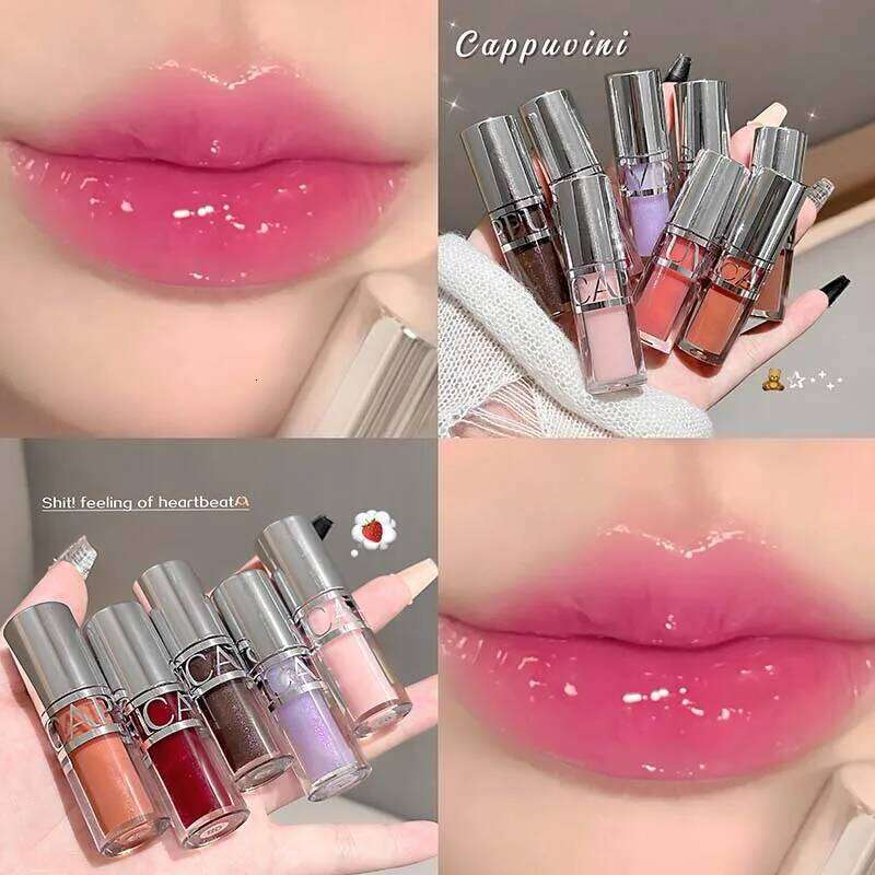 Mirror-like, moisturizing glass gloss with long-lasting, clear, plumping, and lip line-reducing properties. Lip gloss. W260311