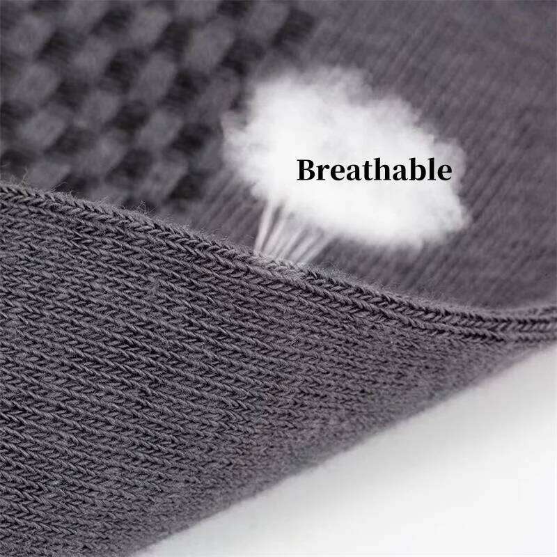 5Pairs/Lot High Quality Bamboo Fiber Business Breathable Deodorizing Men's Casual Socks Large Size EU38-46 Z260312