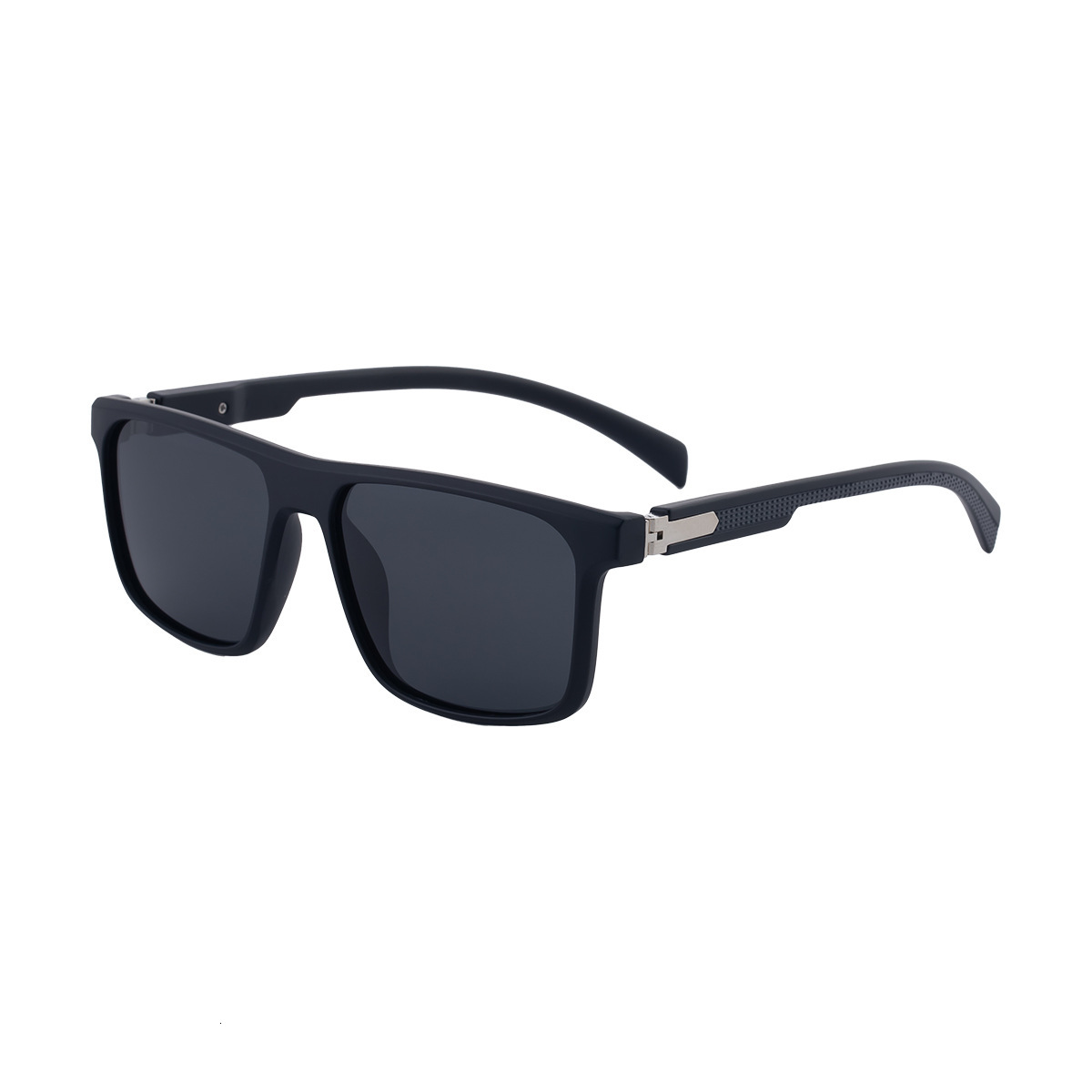 2026 New European American Fashion Square Frame Polarized Foldable Temple, Trendy and Unique Sun Protection Sunglasses for Men,