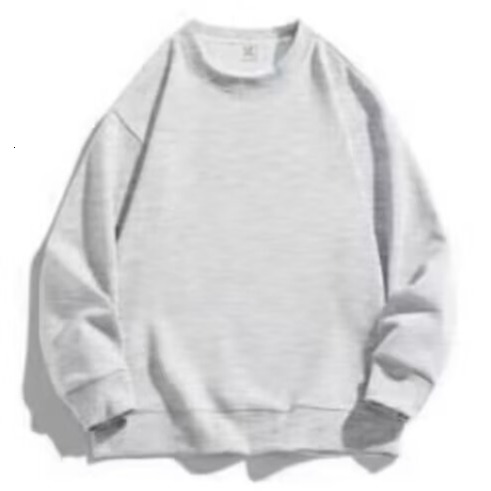 New Autumn Sweatshirts For Men And Women Retro Fashion Designer Hoodie Solid Color Round Neck Long-sleeve Tops Men's Youth Base Shirts