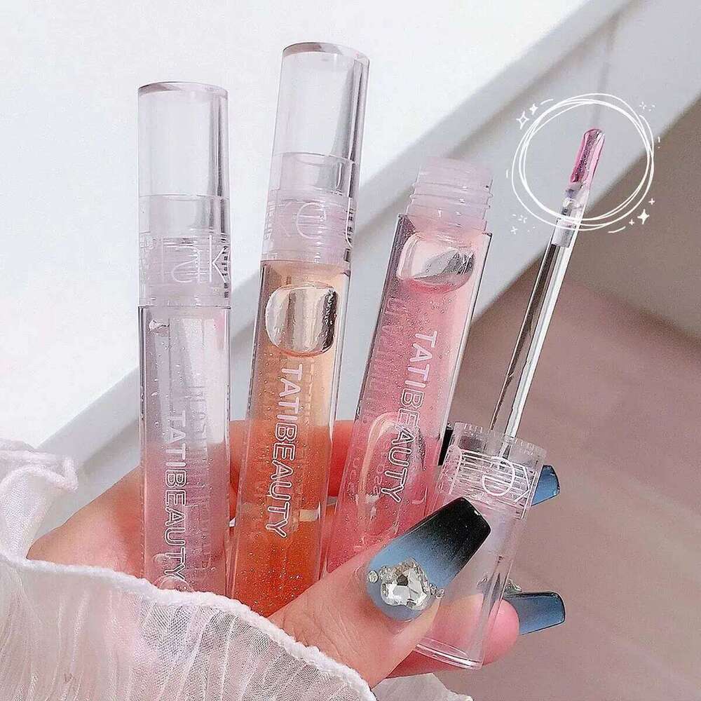 Oil Uuny Transparent Water Honey Female Moisturizing Glaze Mirror Toot Glass Lip Gloss Student W260311