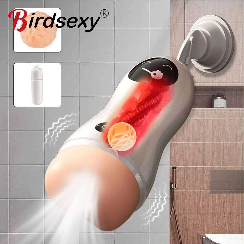Suction Masturbator For Men Sex Silicone Artificial Vagina Realistic Pussy Pocket Penis Masturbation Cup Adult Games Toy Z260312