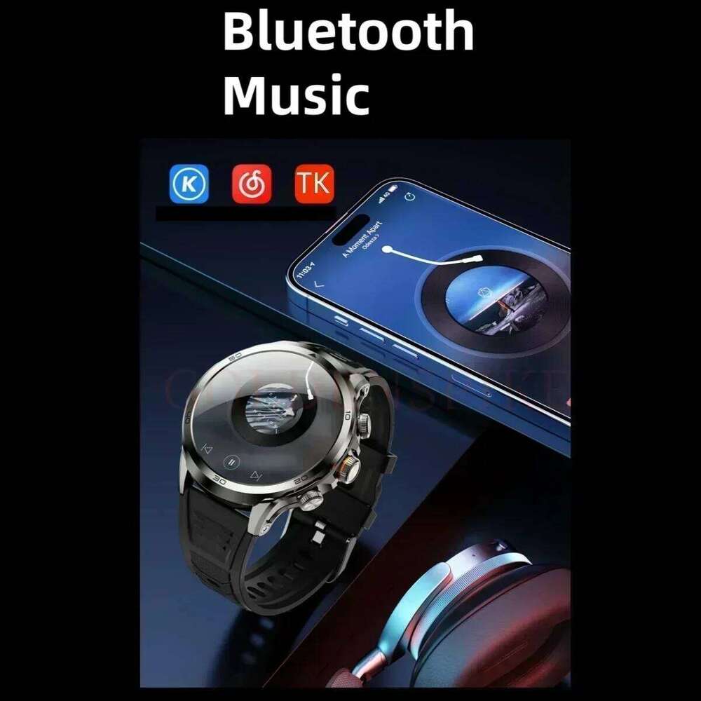 H19 4G LTE Smart Watch: 32GB+256GB, 900W Rotating Camera, GPS, WiFi, Google Play Store Support, Android Wearable