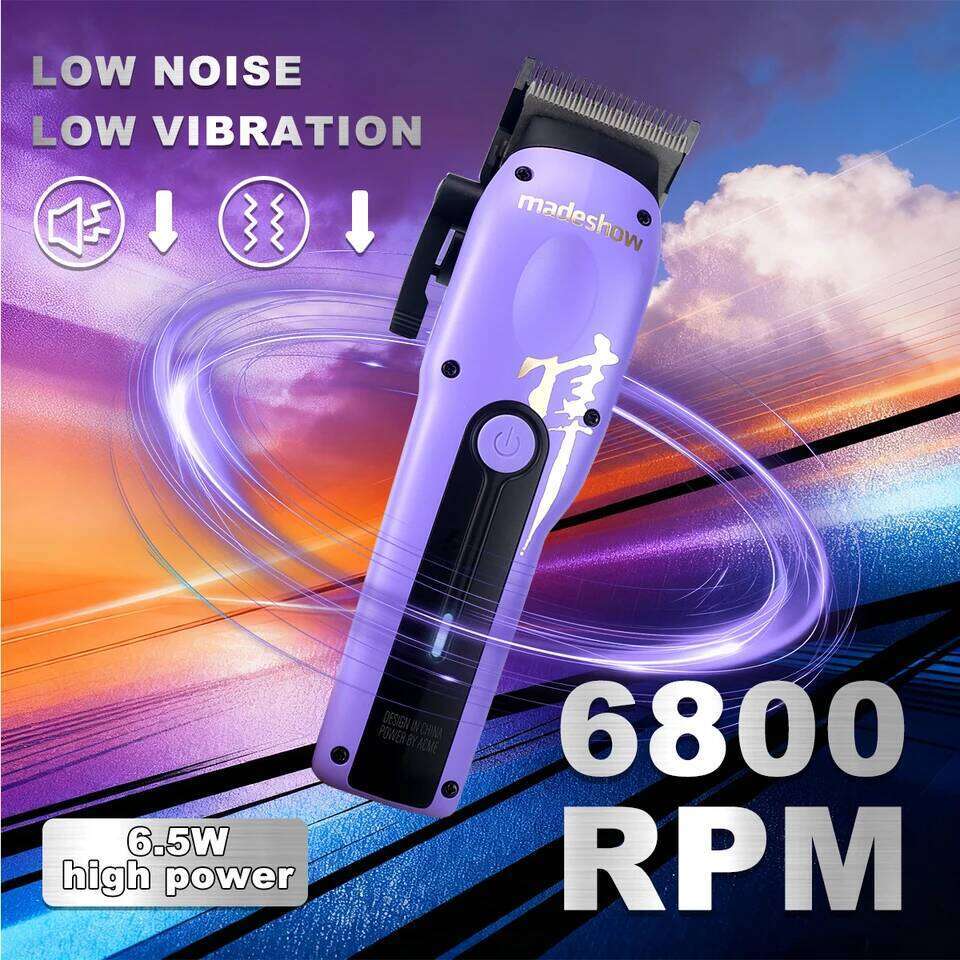 MADESHOW M15 Men's DLC Blade 6800RPM 6.5W Low Noise for Salon Use Professional Clipper Hair Cutting Machine C260312