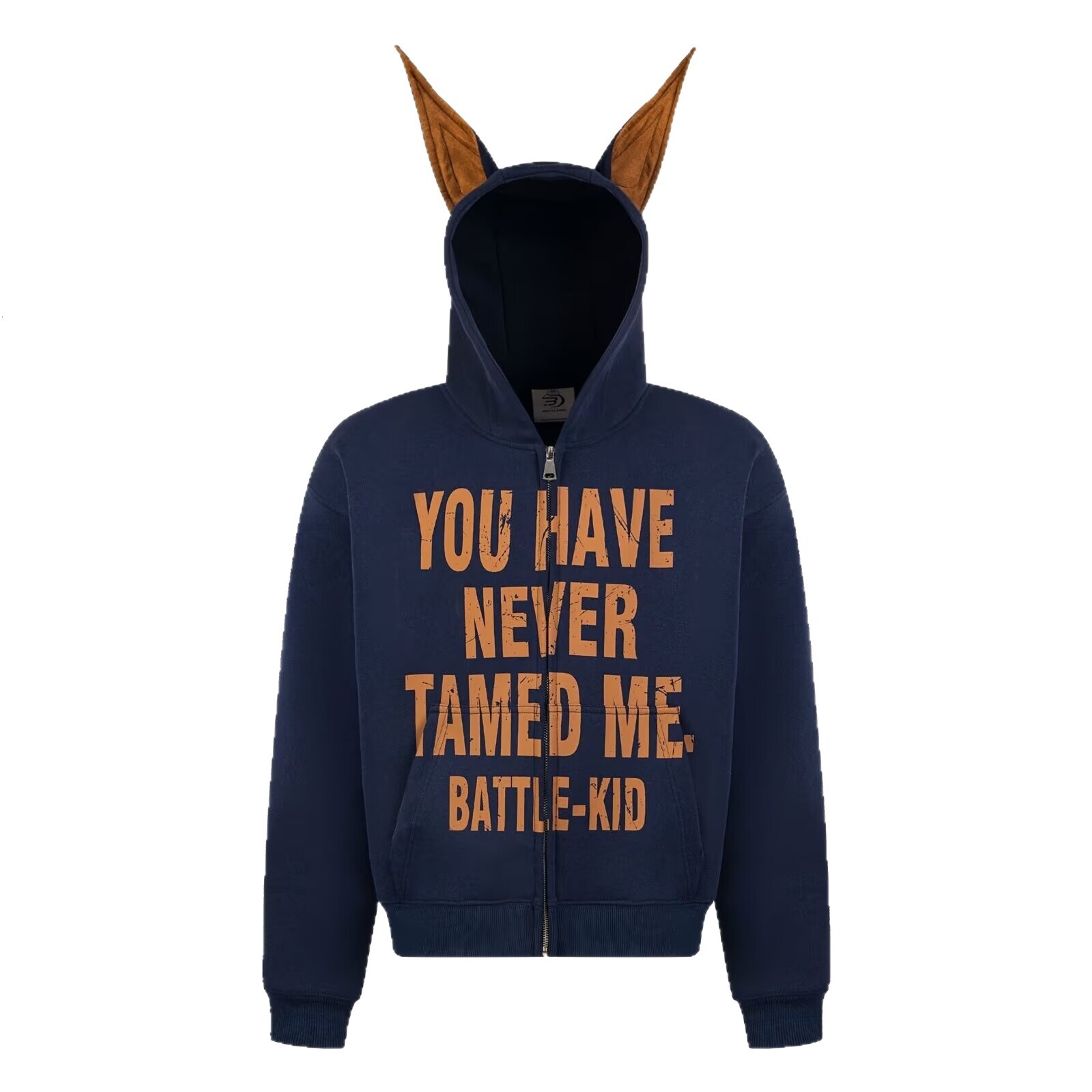 Style Mottled Letter Little Devil Hoodie Spring And Designer Hoodie Autumn Design Sense Zipper Sweatshirt Men's Cardigan Jacket