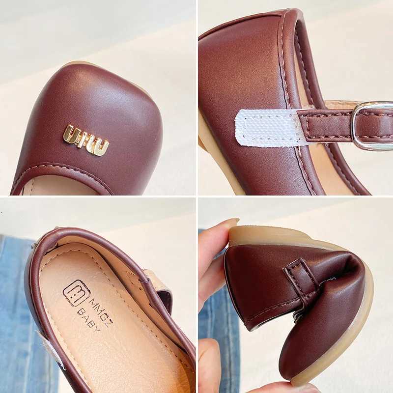 2024 Spring Autumn New Soft Sole Small Girls Princess Single Shoes Childrens Performance ShoesT260312 - view 5