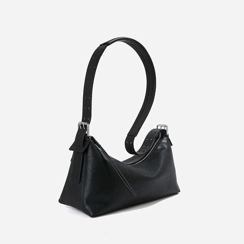 Luxury Bags Vintage Top Grain Vegetable Tanned Casual Shoulder Underarm Women Large Capacity Classic Genuine Leather Crossbody Hobo Bag For Commuting 