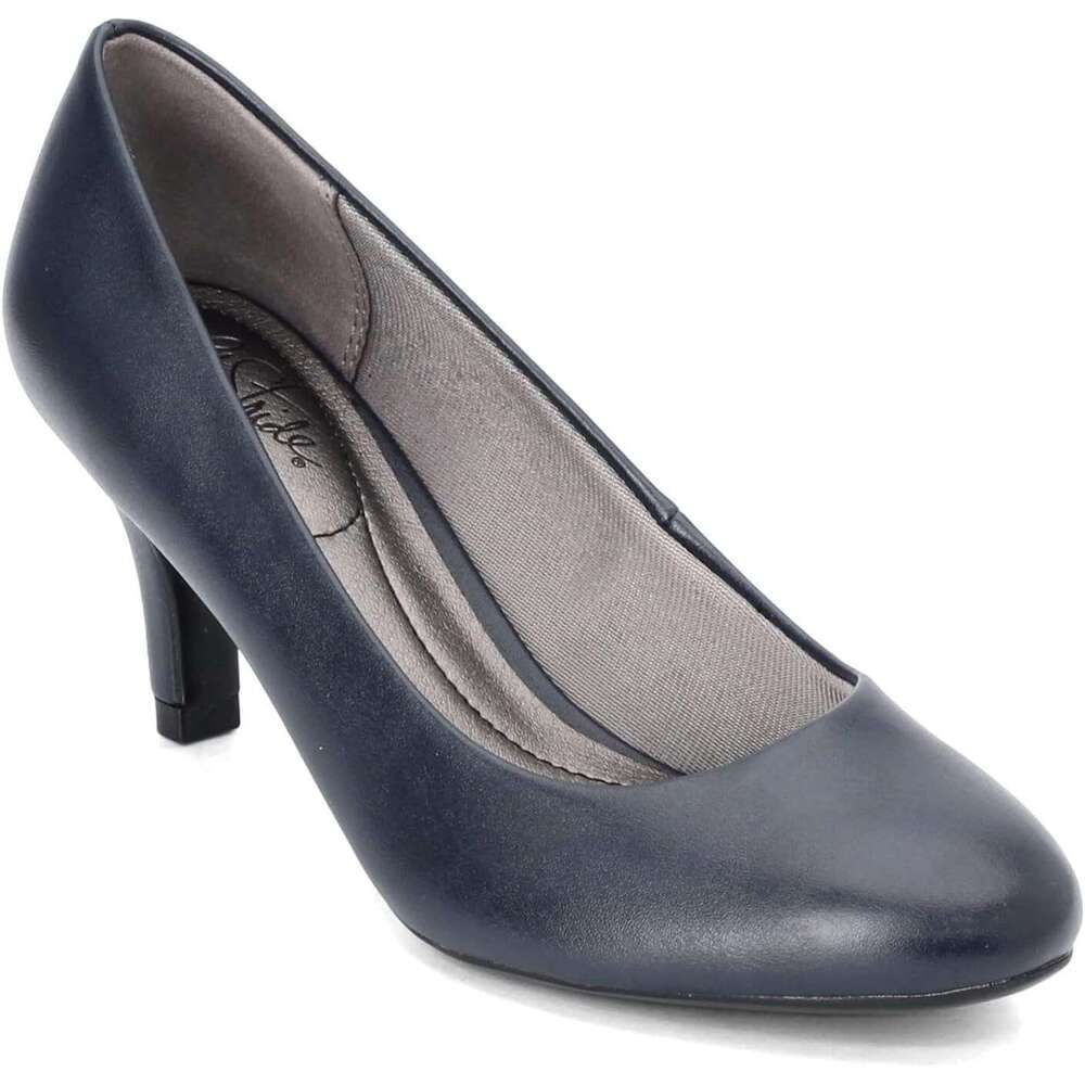 Women Comfortable shoes, work shoes, formal shoes, dress shoes, etiquette shoes, women's shoes, leather shoes, single shoes, mid-heel, spring, bl