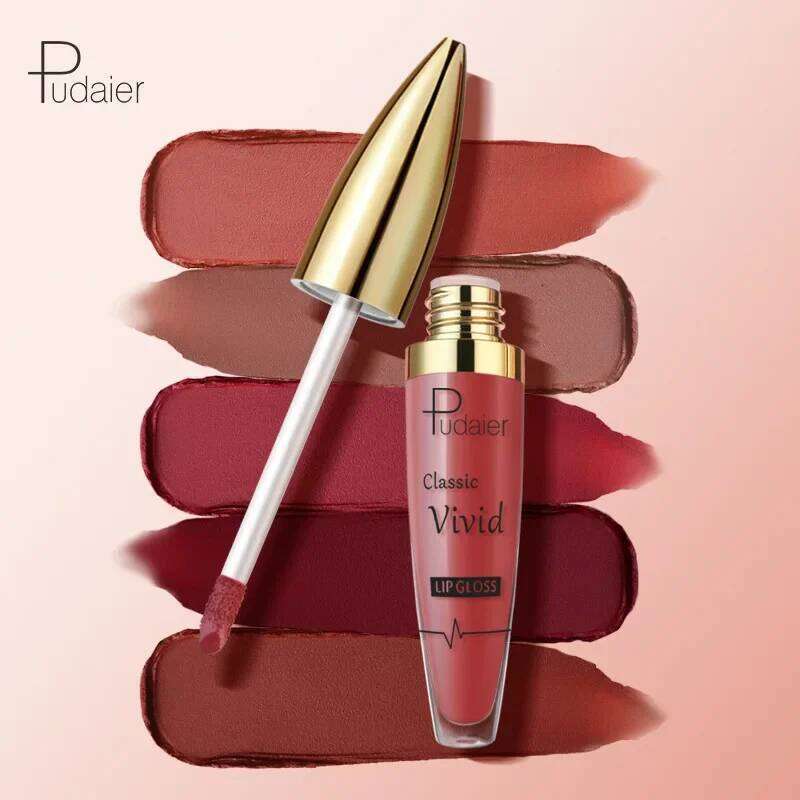 High Quality NEW 24 Hour Velvet Matte Lipstick Gloss Makeup 8 Color Nude Natural Stick LipGloss Waterpoof Lip Cosmetic W260311