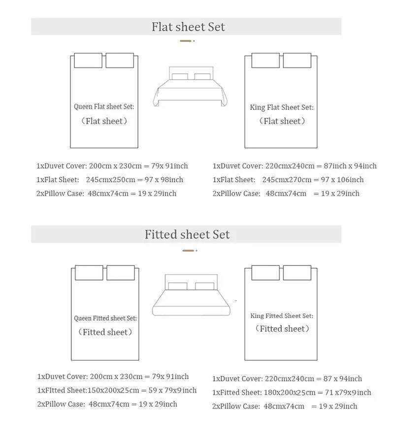 Baroque Style Large Tassel Bedding Set High Quality Skin Friendly Fabric Bed Sheet/Fitted Sheet Pillowcases Queen King Size 4Pcs H260312